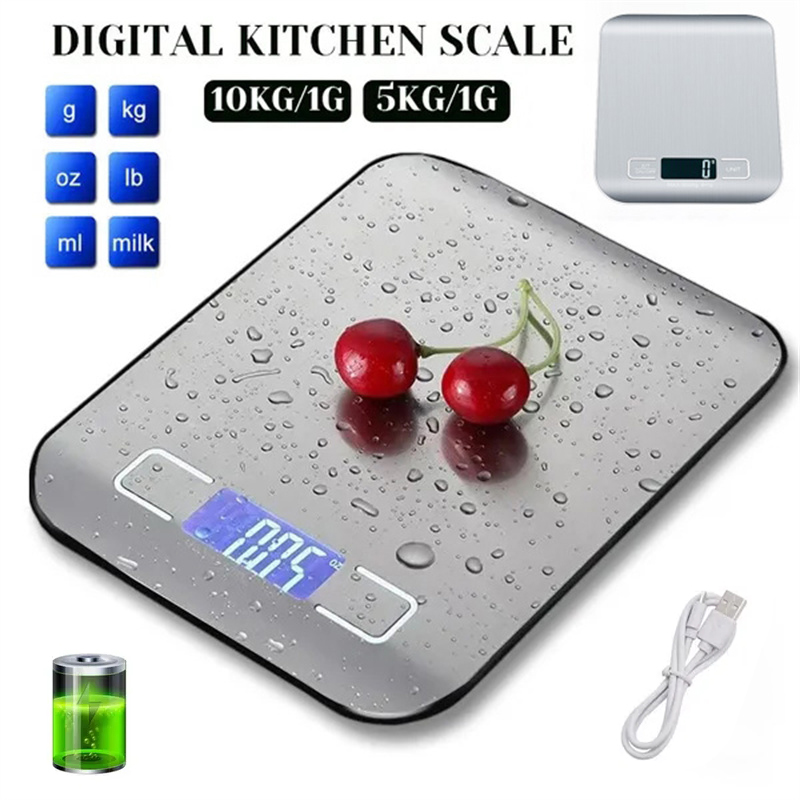 Kitchen Appliances Online - Báscula de cocina Digital electrónica portátil