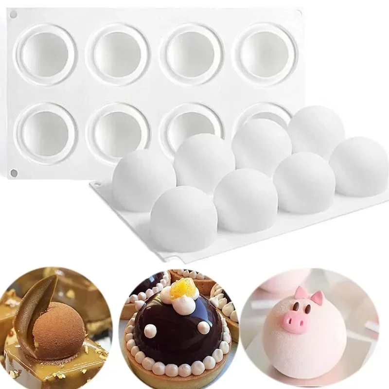 Kitchen Appliances Garage - Molde de silicona con esfera 3D