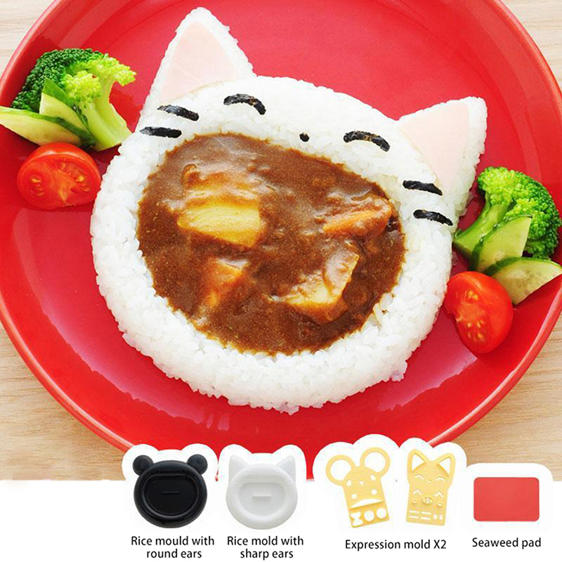 Molde de arroz Nori de dibujos - Kitchen Appliances Garage reseña y precio