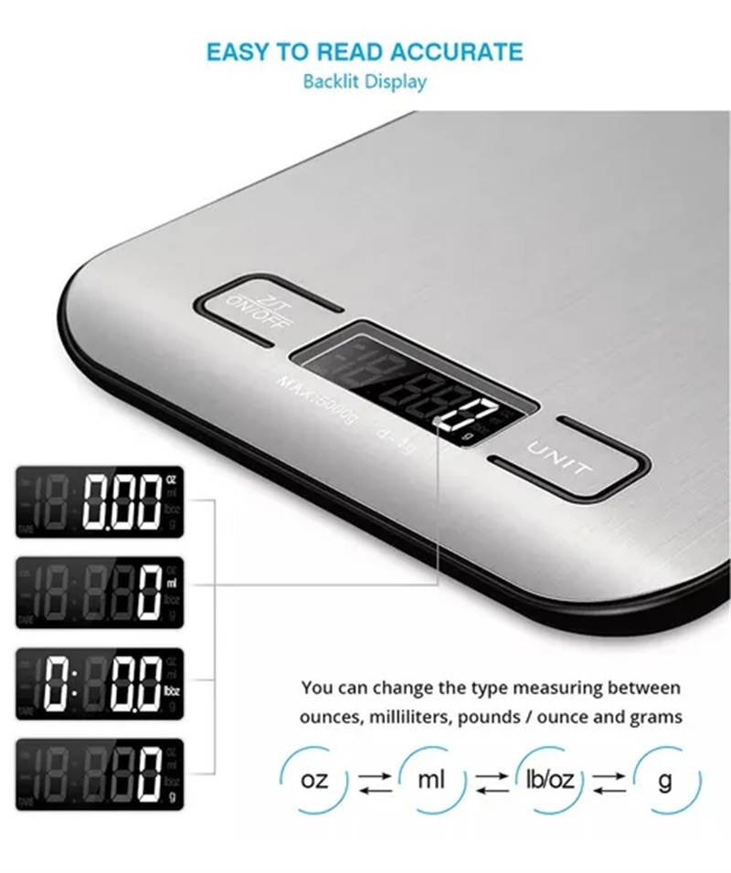 Báscula de cocina Digital elec - Kitchen Appliances Online reseña y precio
