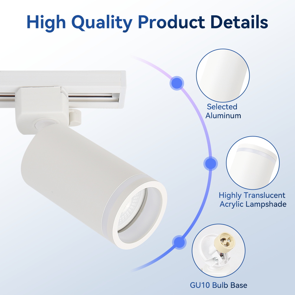 Luz LED de riel GU10 para deco - Kitchen Appliances In Store reseña y precio