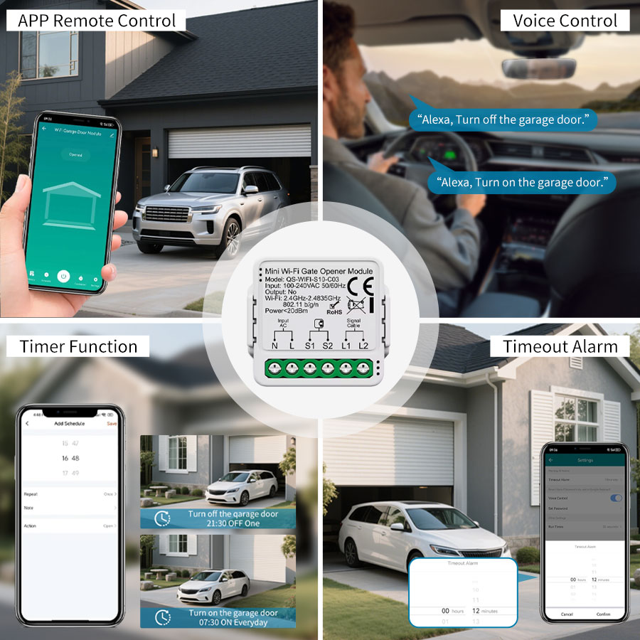 Controlador de Puerta de Garaj - Kitchen Appliances Garage reseña y precio