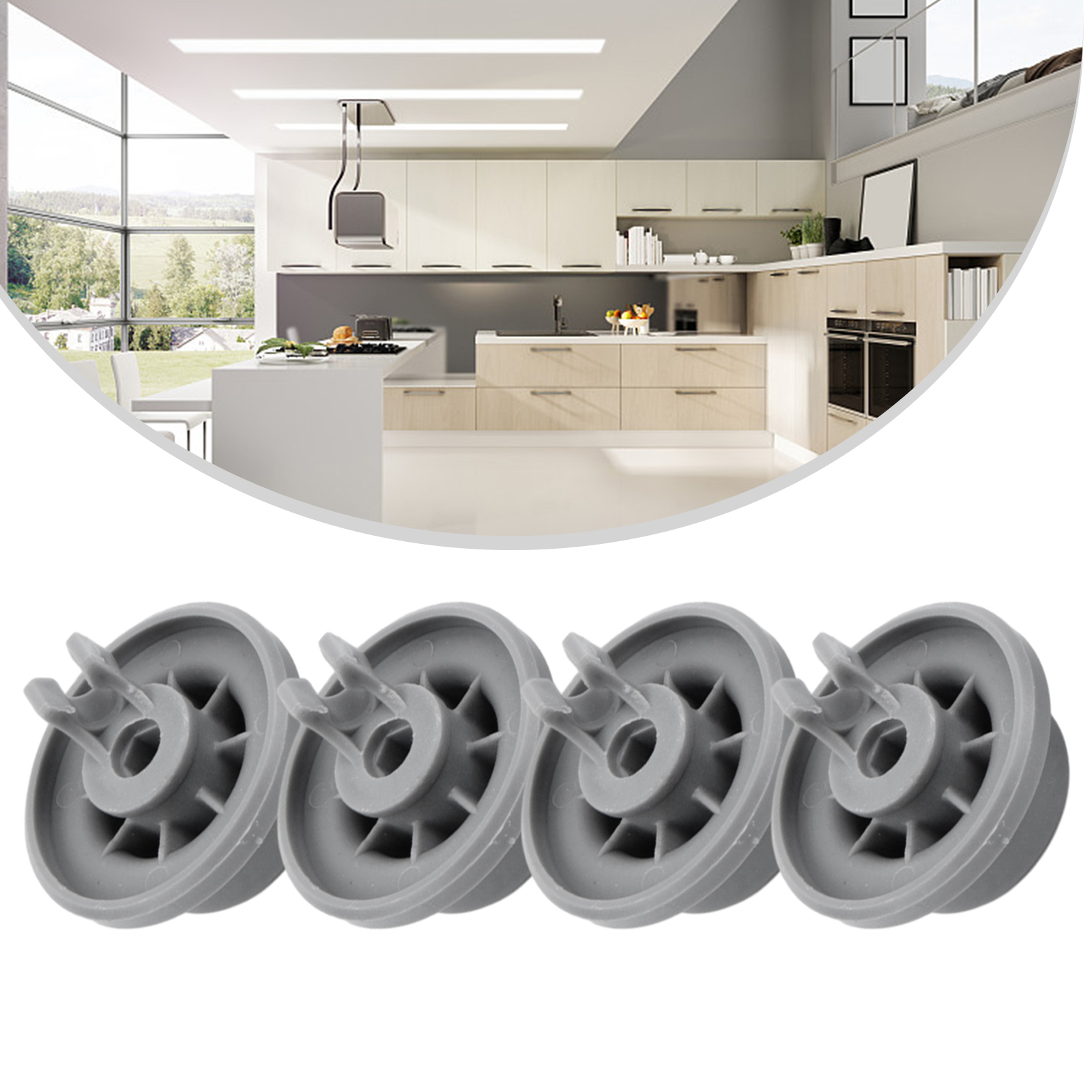 Juego de 4 ruedas para lavavaj - Kitchen Appliances Bosch reseña y precio