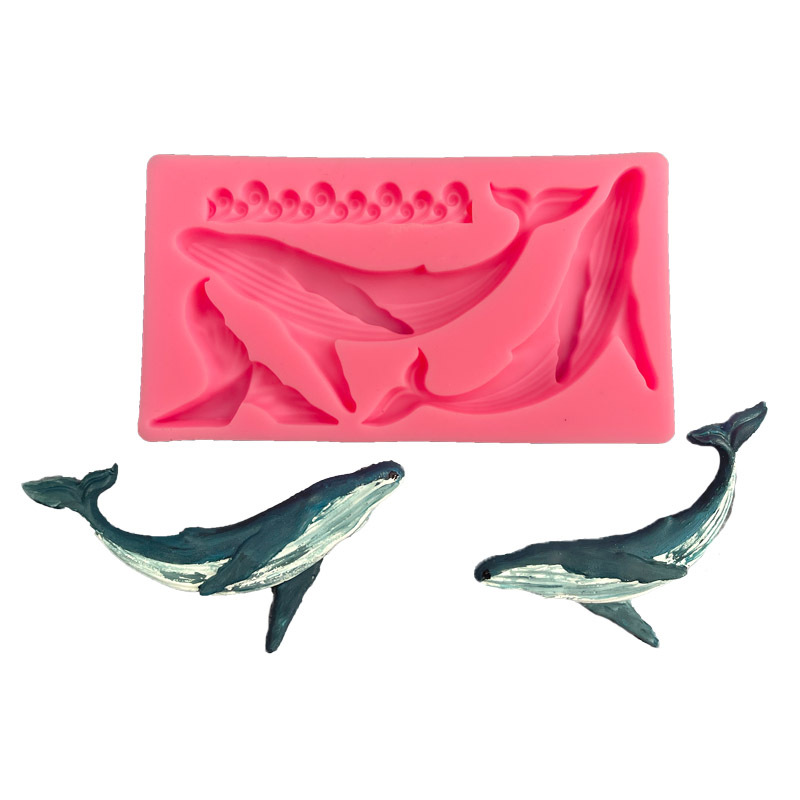 Molde de silicona de ballena D - Kitchen Appliances Garage reseña y precio
