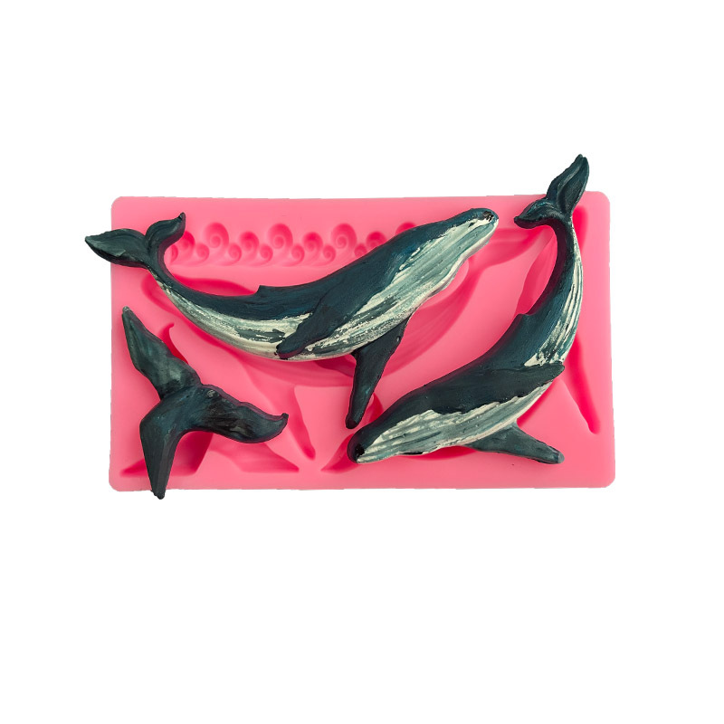 Molde de silicona de ballena D - Kitchen Appliances Garage reseña y precio