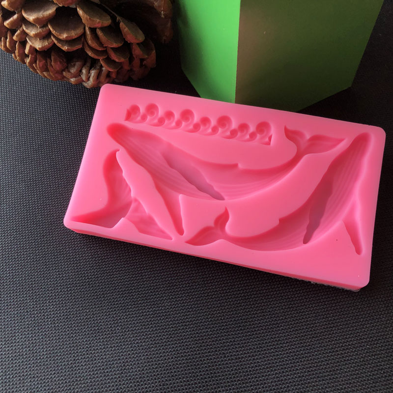 Molde de silicona de ballena D - Kitchen Appliances Garage reseña y precio