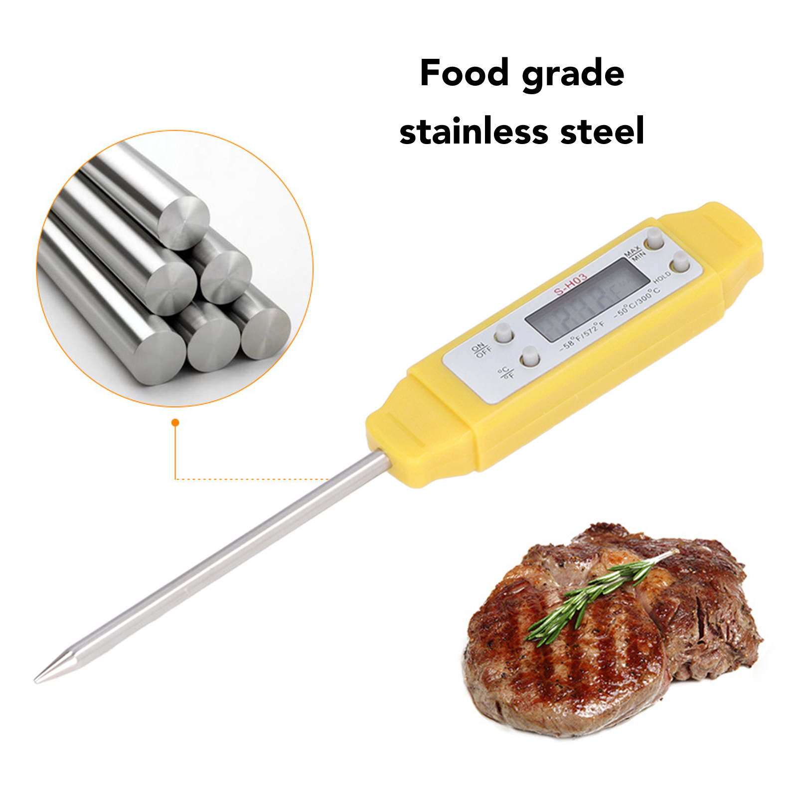 Termómetro Digital para Alimen - Kitchen Appliances Online reseña y precio